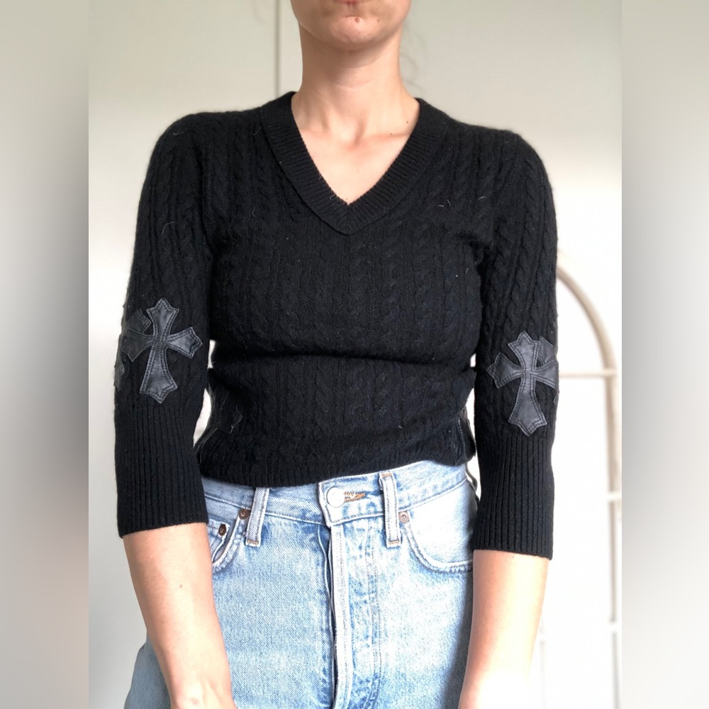 Vintage Amal Geussous Cashmere Sweater